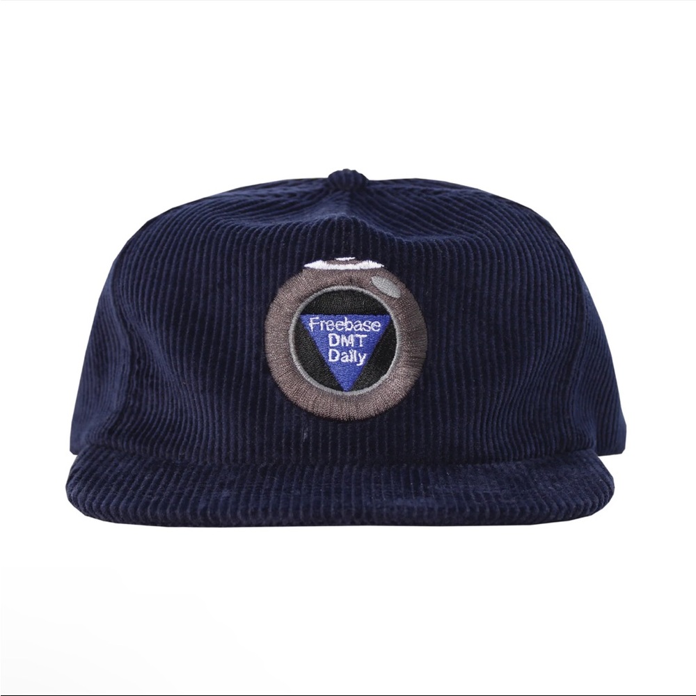 T.I.M.E Magic 8-ball Midnight Navy Corduroy Hat